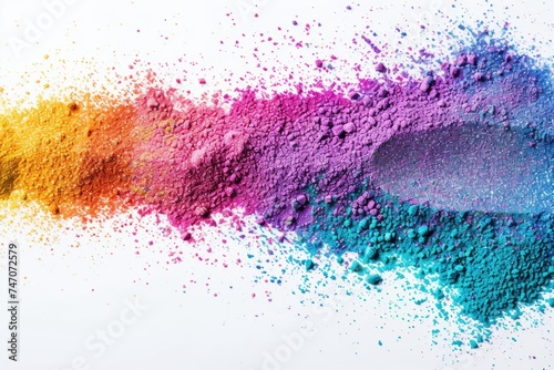 Colorful Powder Explosion photo