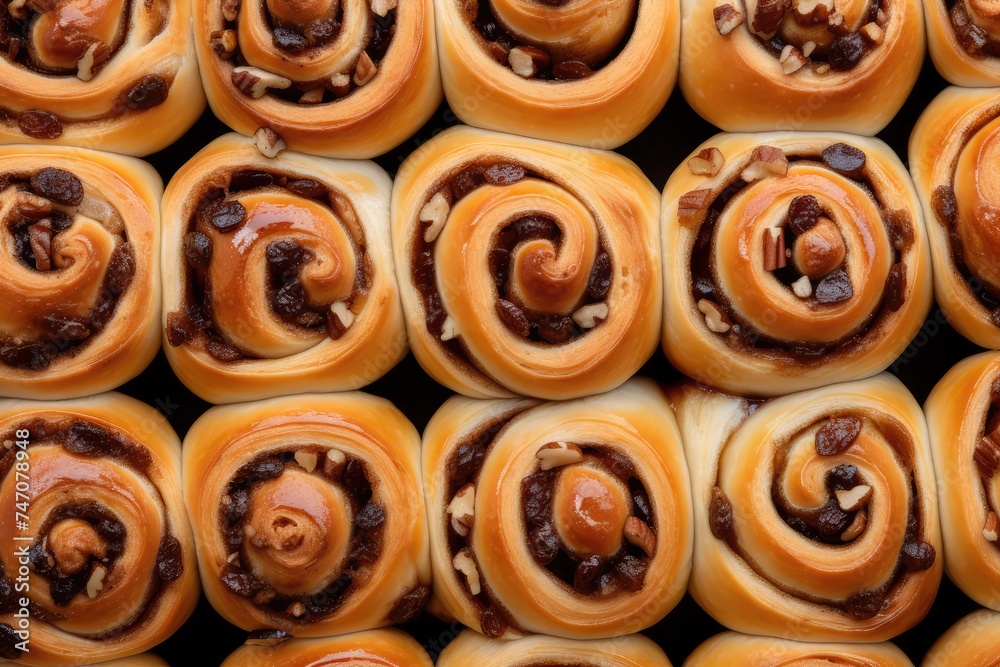 Raisin Roll, Snail Raisin Pastry, Sweet Cinnamon Bun, Danish Bakery, Swirl Pastries, Many Christmas Raisin Roll, Snail Raisin Pastry, Sweet Cinnamon Bun, Danish Bakery, Swirl Pastries, Many Christmas