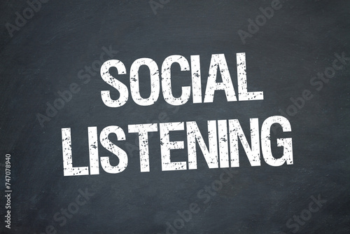 Social Listening	 photo