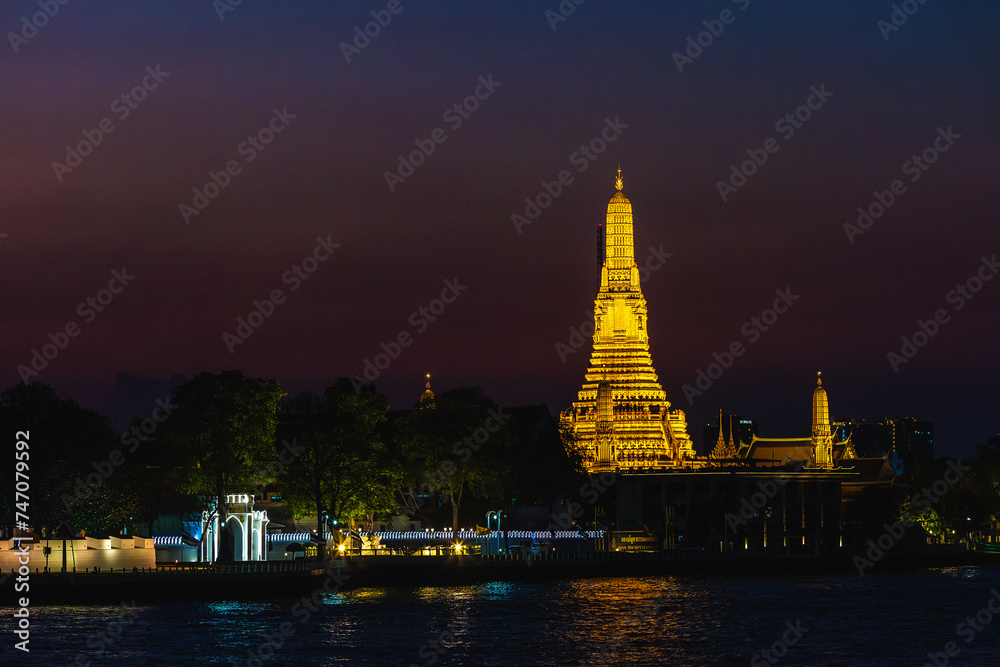 Wat Arun, Bangkok, Thailand. Buddhist religious place