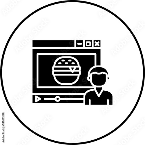 Food blogger Icon