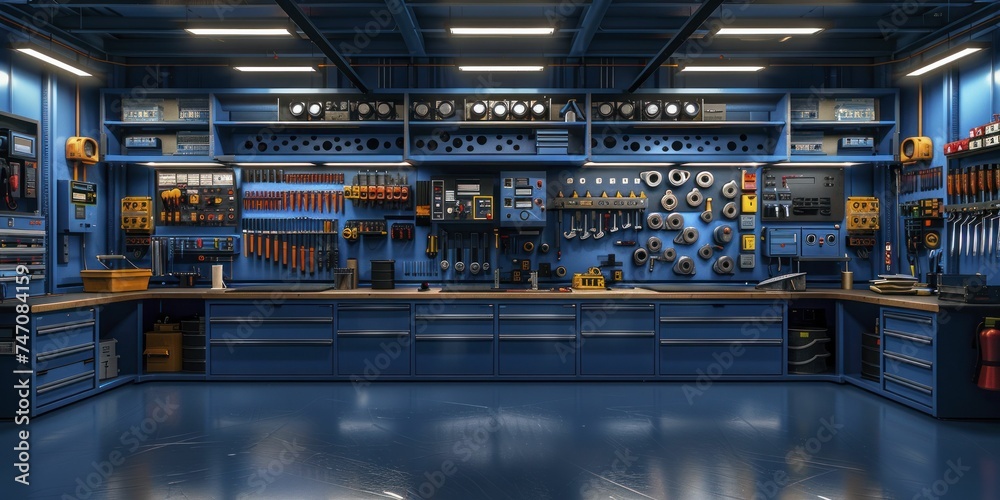 Tools of the Trade offer a well-organized maintenance workshop, equipped to cater to factory floor requirements. Tools of the Trade offer a well-organized maintenance workshop, equipped to cater to factory floor requirements.
