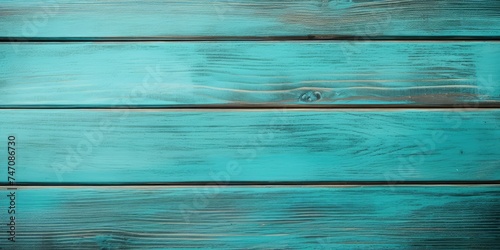 Turquoise Wood Table Background, Empty Turquoise Wooden Desk Top for Product Advertising