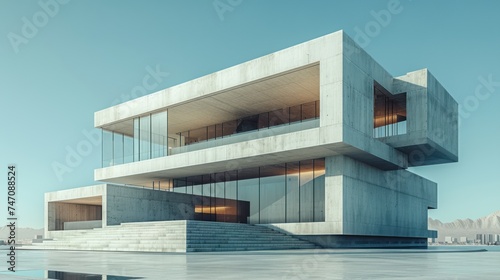 minimal modern architecture shape