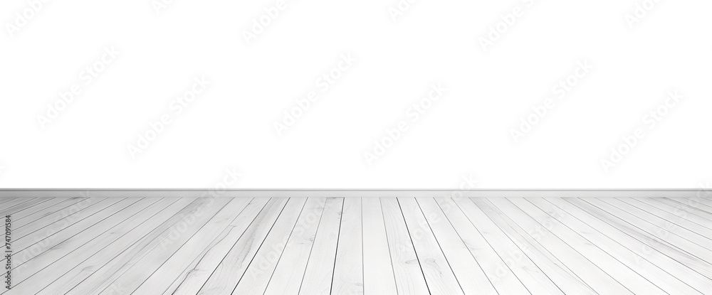 White tones of polished wooden floorboards, cut out