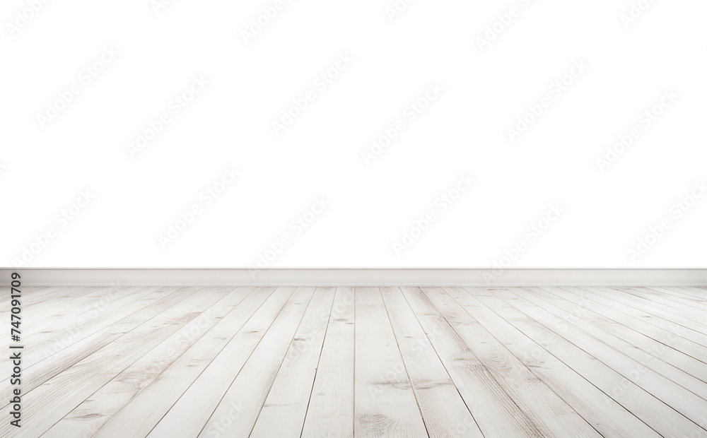 White tones of polished wooden floorboards, cut out
