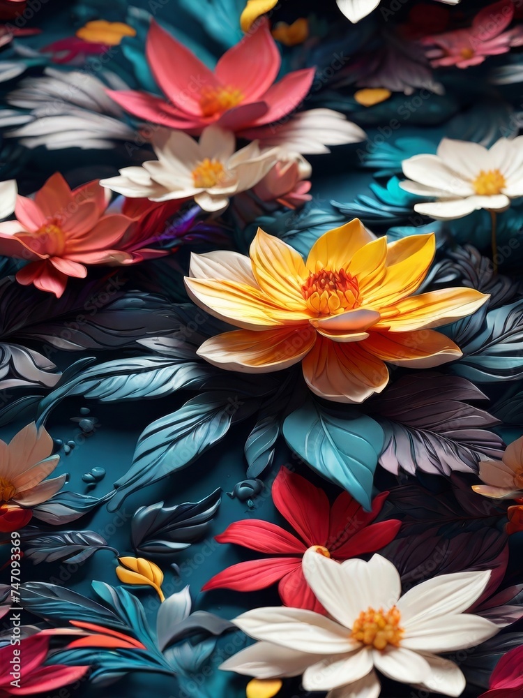 high quality colorful synthetic flower high quality colorful synthetic flower