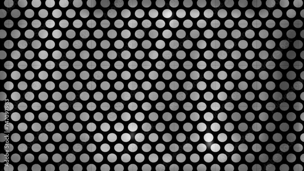 Halftone dotted background. Pop art style. Pattern with small circles, dots animation Halftone dotted background. Pop art style. Pattern with small circles, dots animation