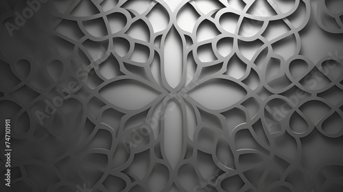Abstract Arabesque shadow background with traditional ornament  ramadan islamic pattern