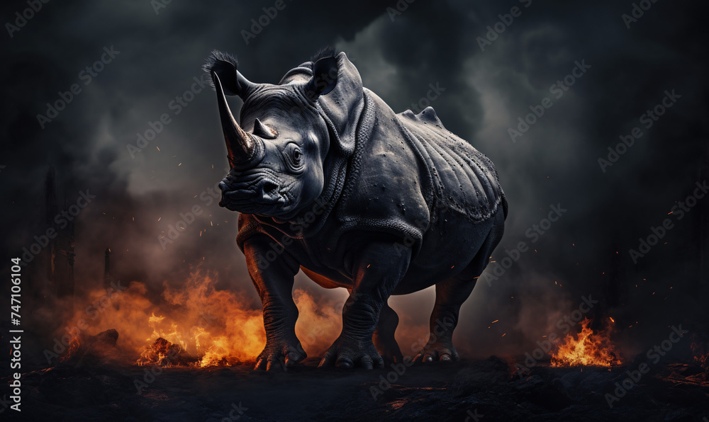 Fototapeta premium Rhino