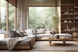 Natural Light Bamboo Shades: Organic Texture Living Room Decor Ideas