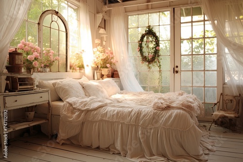 Arch Entranceway: Shabby Chic Bedroom Inspirations with Vintage Flair © Michael