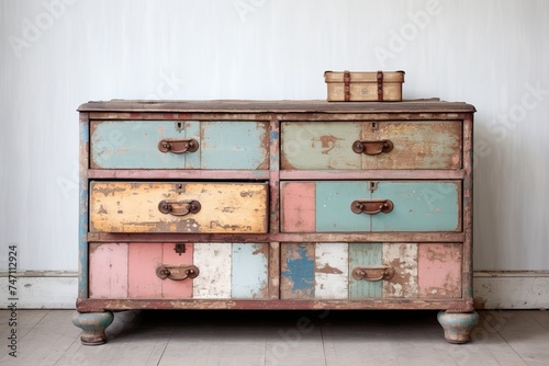 Vintage Chest Drawers - Shabby Chic Bedroom Inspirations for a Roomy Feel