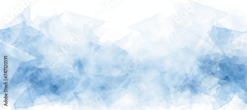 Blue smoky background with soft hues and subtle gradient for design projects and presentations