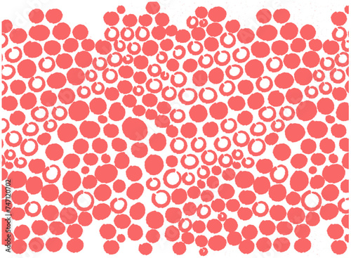 Blood cell texture Background vector