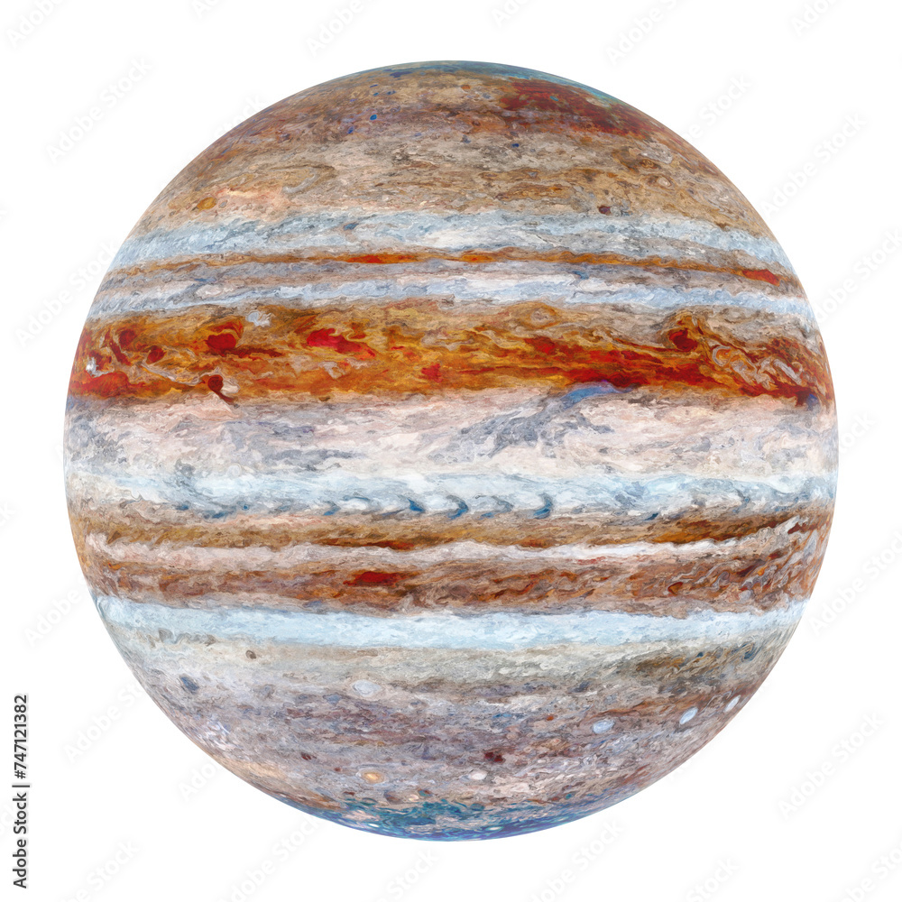 Planet Jupiter Isolated