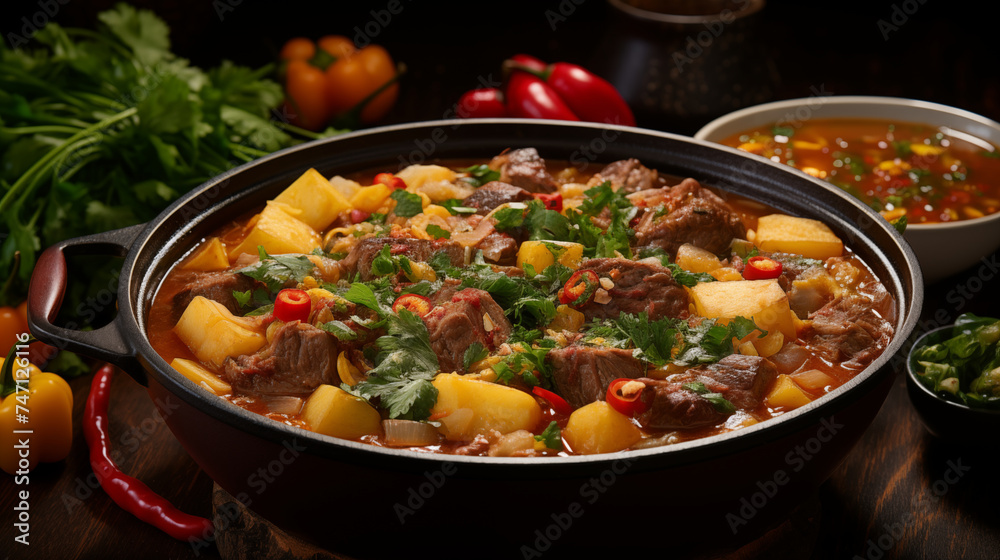 Savory Locro Stew: Traditional South American Culinary Delight