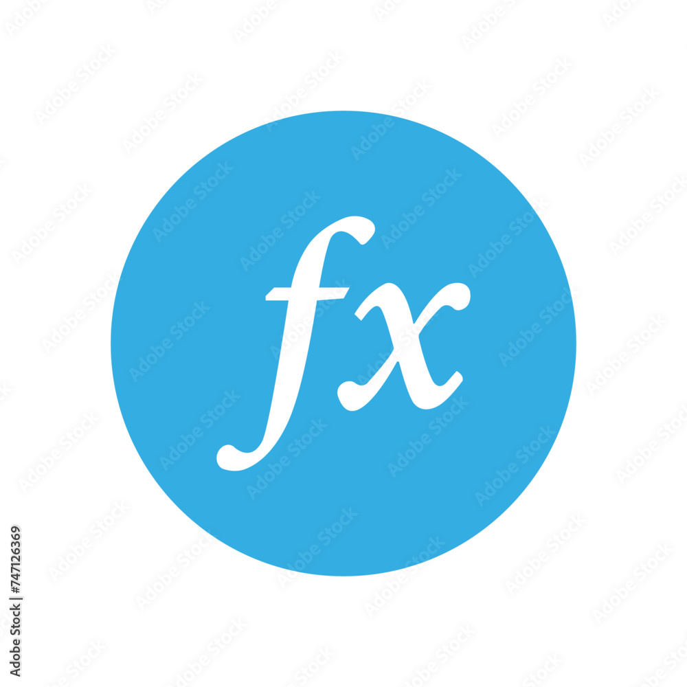 formula sign symbol vector icon formula sign symbol vector icon