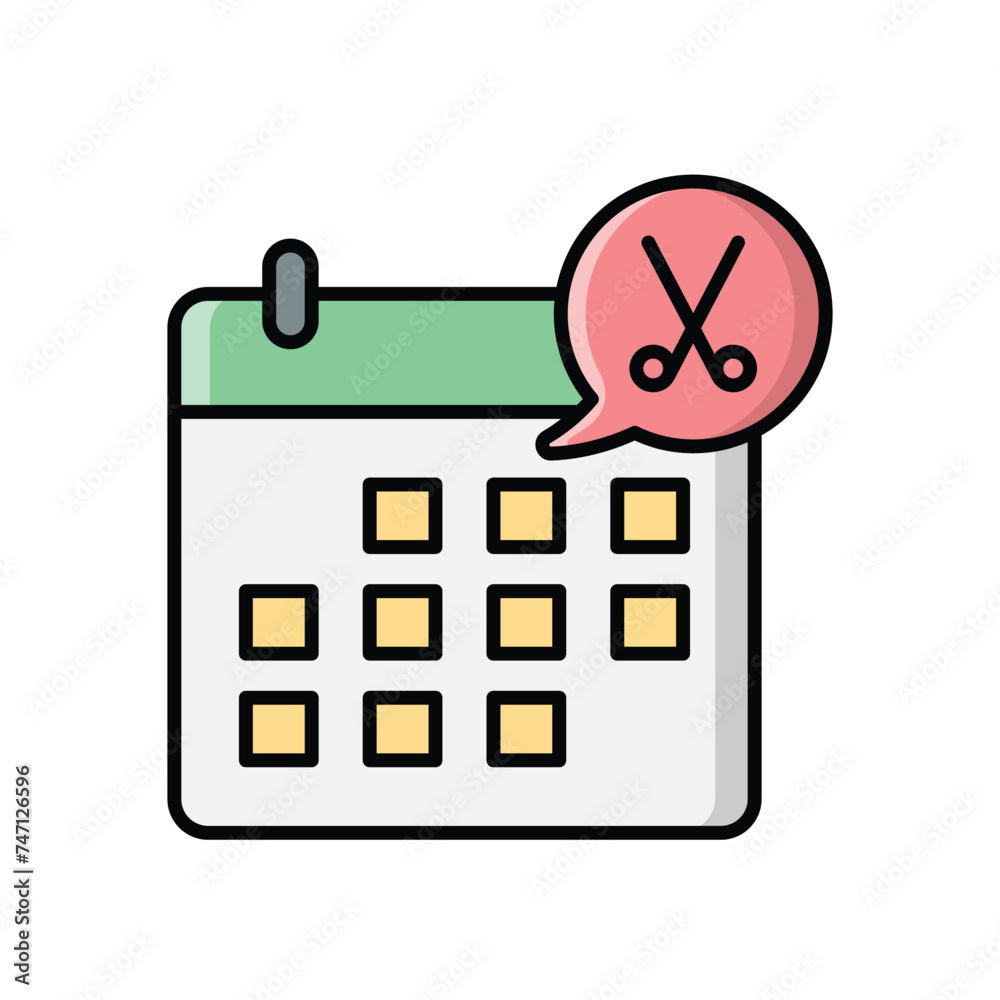 Appointment icon vector stock illustration Appointment icon vector stock illustration
