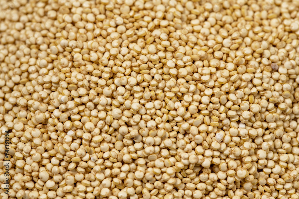 Dry quinoa uncooked closeup texture. Healthy eating Dry quinoa uncooked closeup texture. Healthy eating