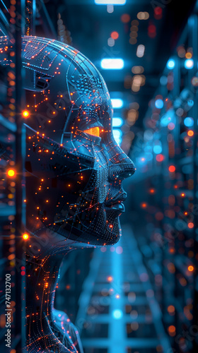 A high-tech laboratory developing the next generation of AI