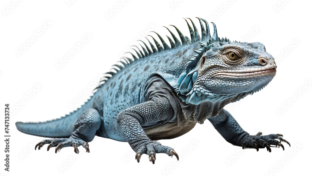 iguana isolated on white iguana isolated on white