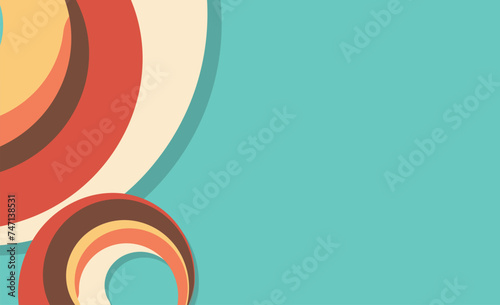 Colorful geometric background vector pattern - stock illustration