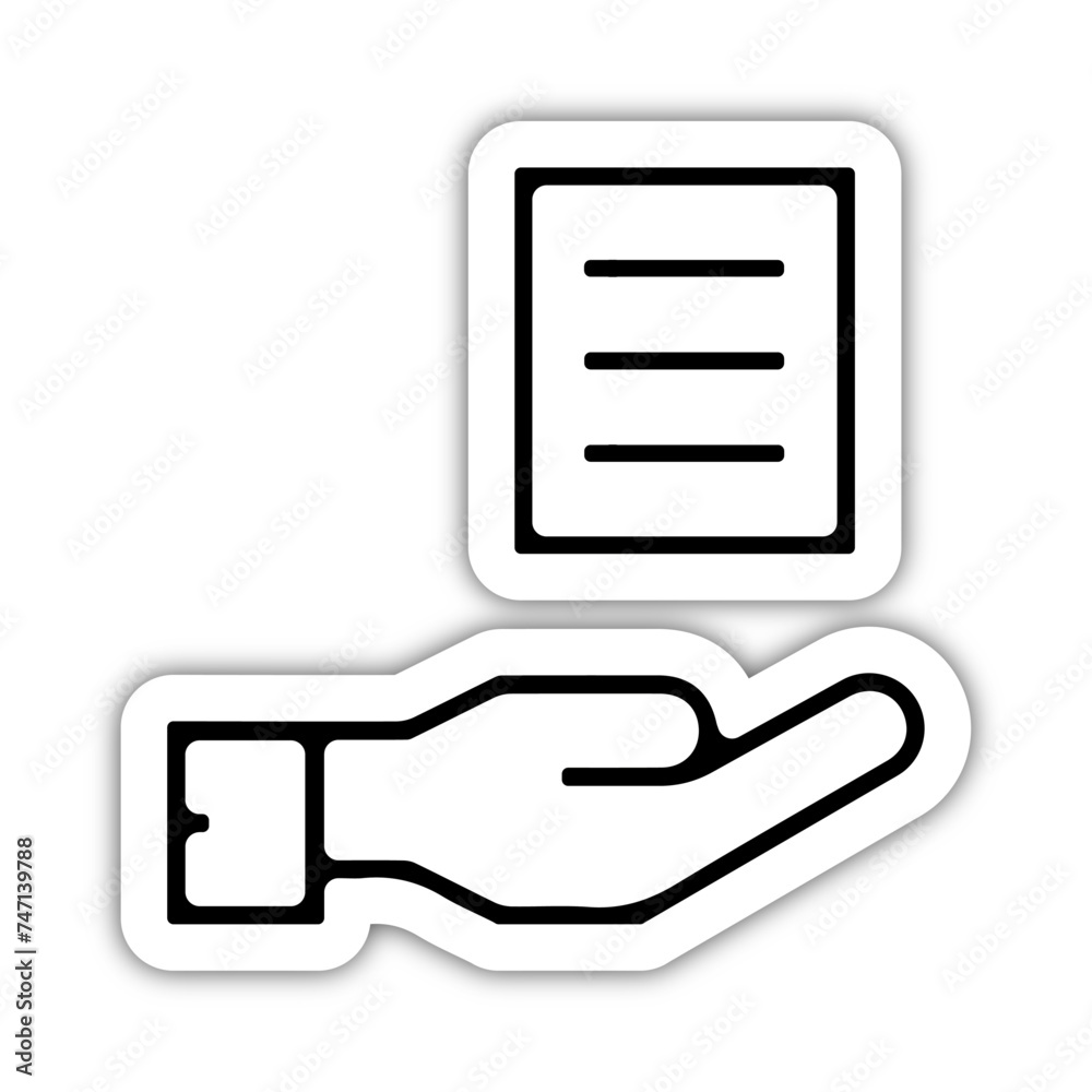 Icones symbole logo colis livraison logistique main et carton bold relief Icones symbole logo colis livraison logistique main et carton bold relief