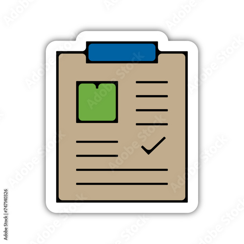 Icones symbole logo fice profil cv ok valide couleur relief