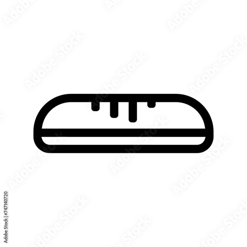 Icones symbole picto boulangerie baguette logo gras