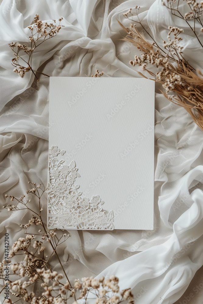 Wedding background with a white cream background Wedding background with a white cream background