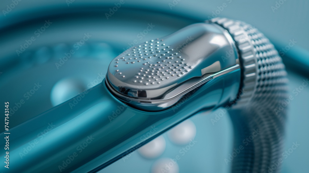 The intricate design of the steam hose on a professionalgrade garment steamer providing flexibility and ease of use. The intricate design of the steam hose on a professionalgrade garment steamer providing flexibility and ease of use.