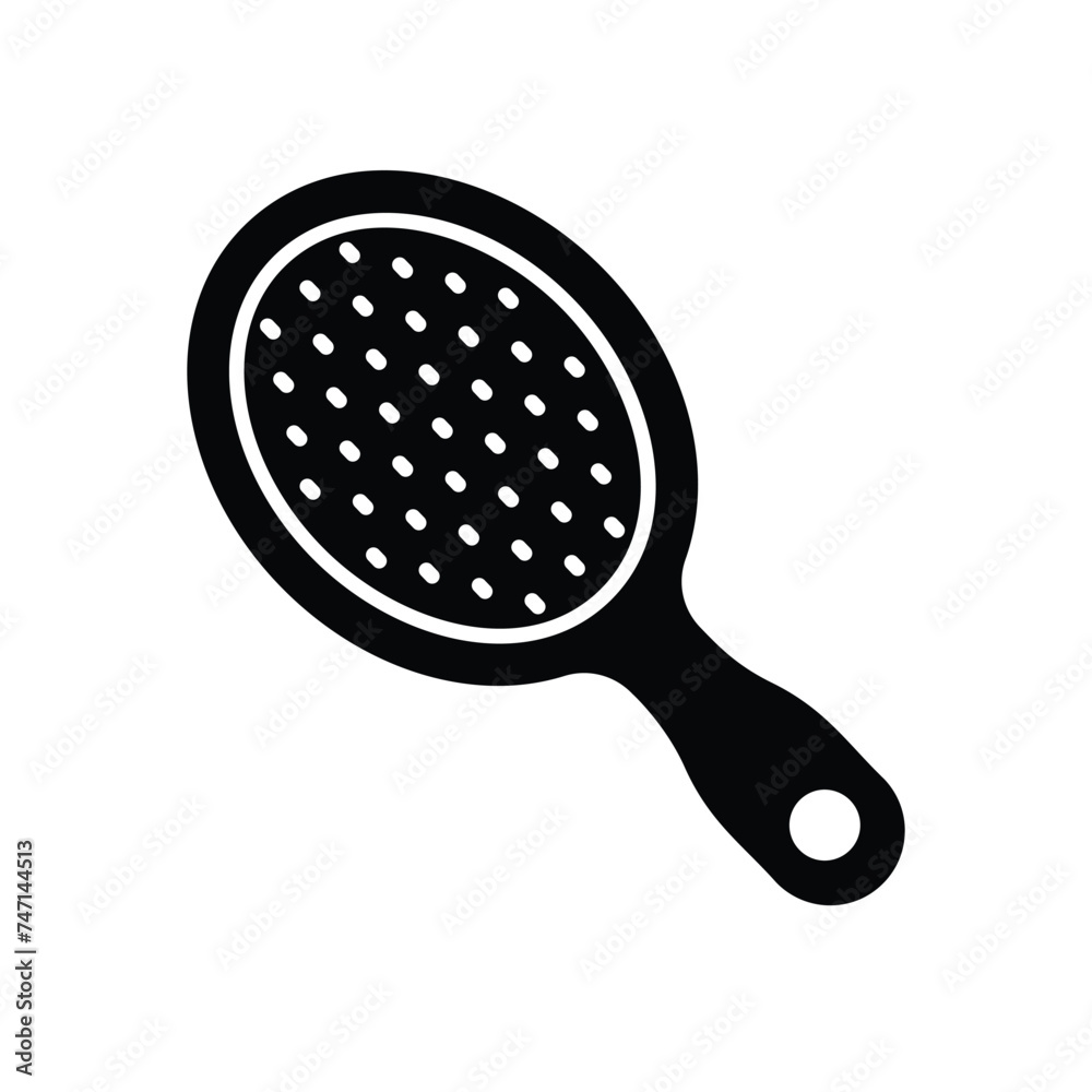Hair Brush icon vector stock illustration Hair Brush icon vector stock illustration
