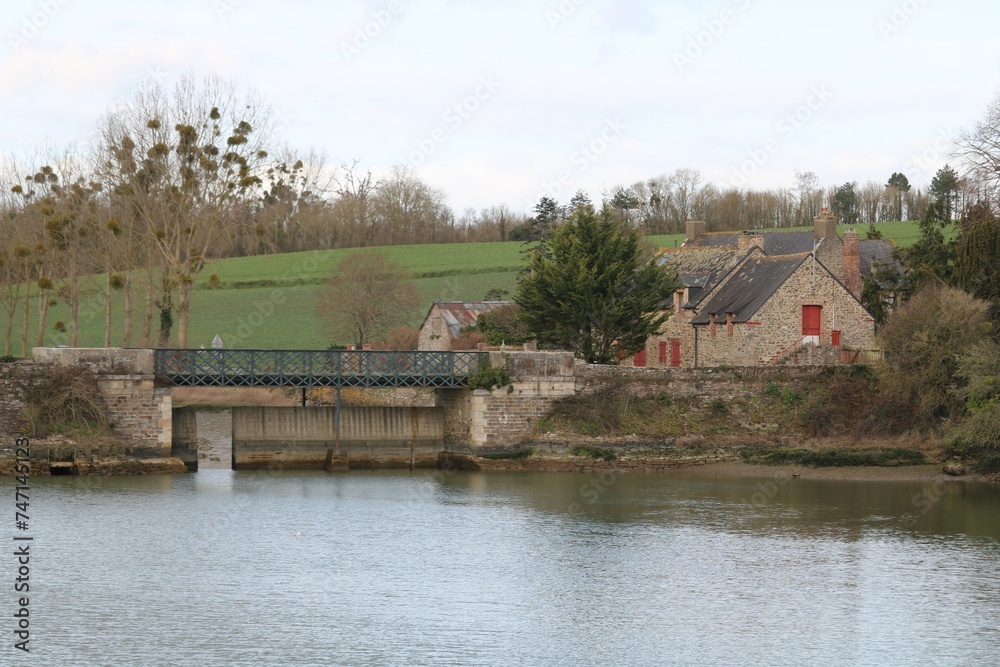 Obraz premium Moulin à marée