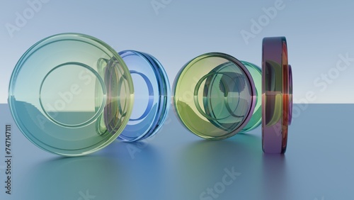A visual depiction of data being organized and categorized into structured formats, underscoring the importance of data management in...