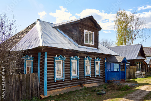 old wooden house