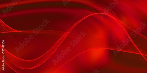 abstract red wave background design © Aleksandar