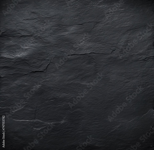 black stone concrete texture square background anthracite, Generative AI