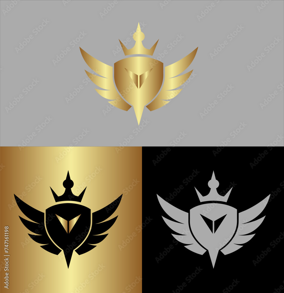 Royal Guardian logo or Security Protection Guard Emblem Royal Guardian logo or Security Protection Guard Emblem