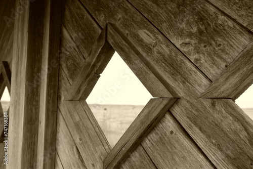 Fenster in Beobachtungspunkt