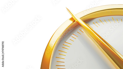 Speed Credit Rating Arrow on Transparent Background photo