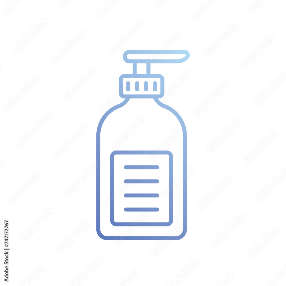 Shampoo icon vector stock illustration Shampoo icon vector stock illustration