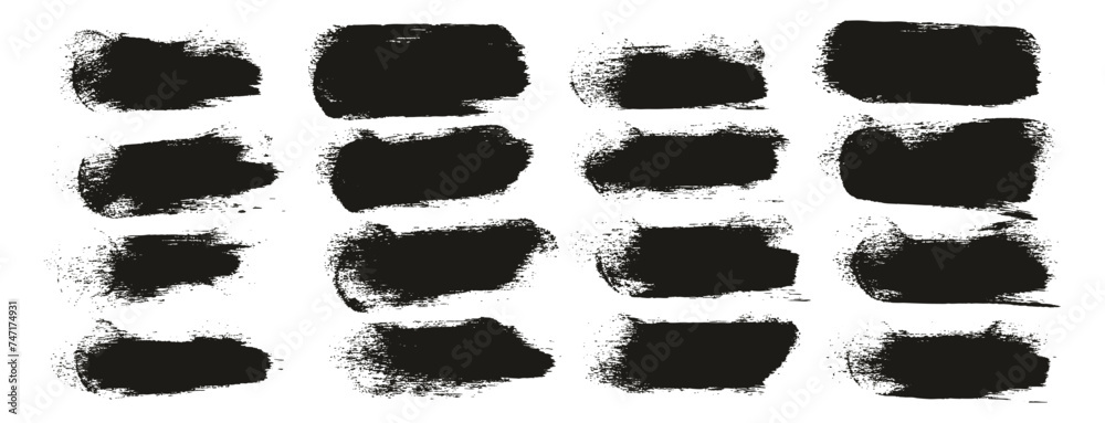Hand Drawn Round Sponge Thick Artist Brush Short Background High Detail Abstract Vector Background Set Hand Drawn Round Sponge Thick Artist Brush Short Background High Detail Abstract Vector Background Set