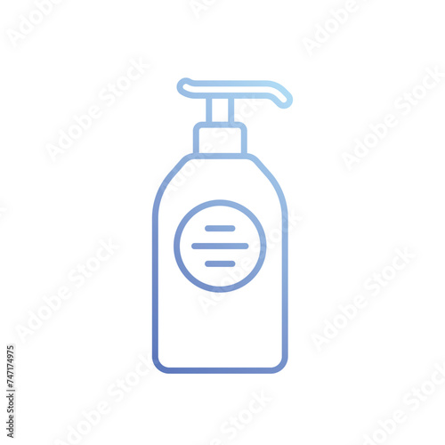 Lotion  icon vector stock illustration