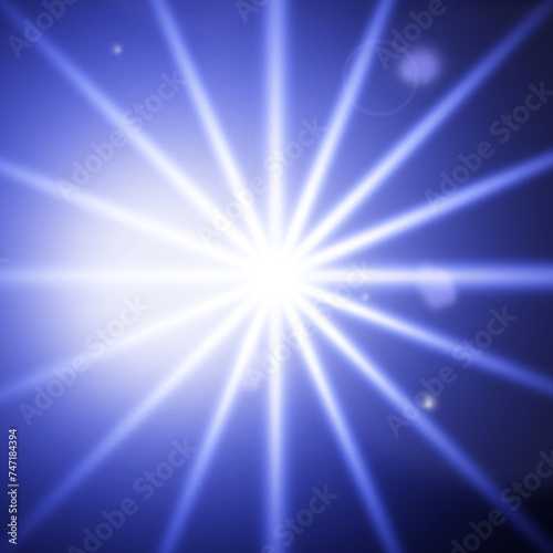 abstract of digital lens flare background illustration