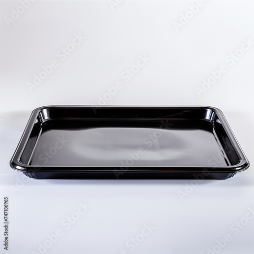 A plastic tray