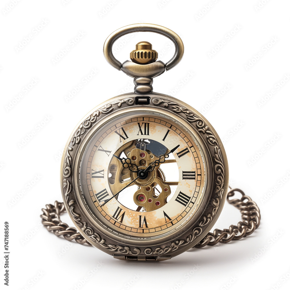 Individual antique pocket watch, a timeless piece