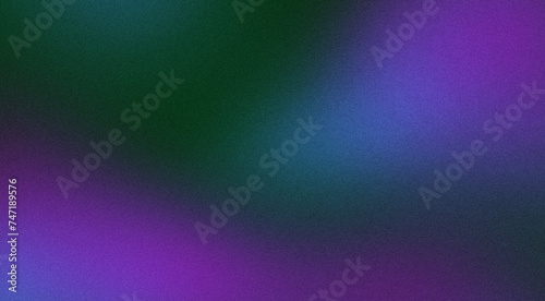 Blue green purple abstract gradient grunge texture with bright and glow, background for web banner, ads, post, presentation concept, template copy space, wallpaper, backdrop,