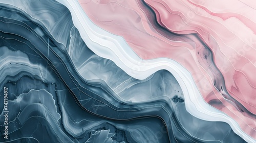 marble pink and blue pattern  photo