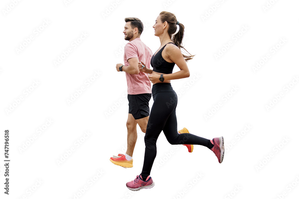 Runners are two people running